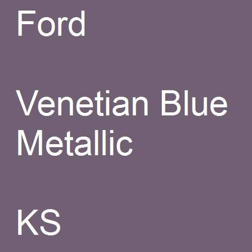 Ford, Venetian Blue Metallic, KS.